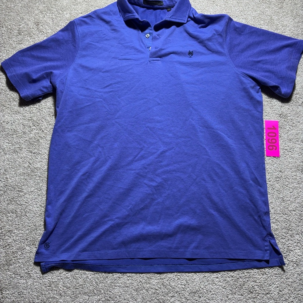 Greyson‎ men’s short sleeve blue polo sz xl